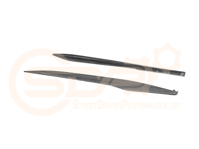 2020+ CHEVROLET CORVETTE C8 STINGRAY | Z06 PACKAGE SIDE SKIRTS ROCKER PANELS GROUND EFFECTS